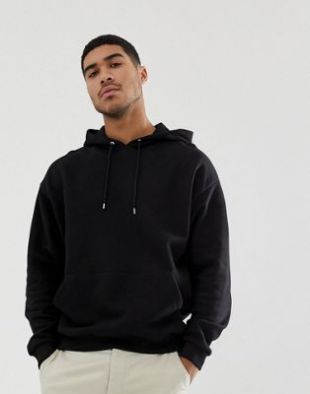 Black Oversized Hoodie