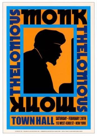 Thelonius Monk at Town Hall, New York City, 1959 Posters by Dennis Loren at AllPosters.com