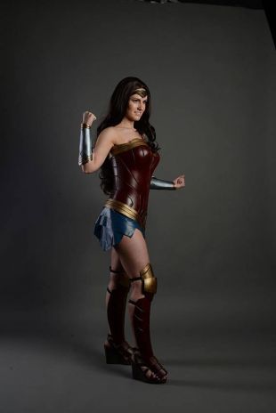 MADE TO ORDER Wonder Woman Costume Cosplay Corset Skirt Bracer Armor Female Bracelet Superhero Gauntlets Dawn Of Justice Costume