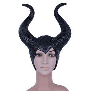 Tendance : Maléfique cornes en latex adulte femme Halloween Costume Party cosplay Bandeau Hat