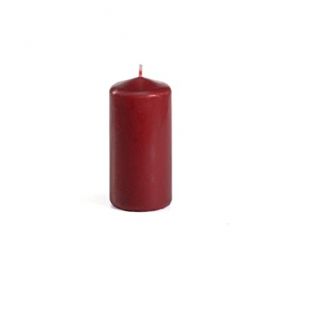 BOUGIE SÉCURITÉ BORDEAUX 11H 80 x 40 MM