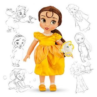 Officiel Disney Beauty & The Beast 38cm Belle Animator Doll Avec des accessoires Chip