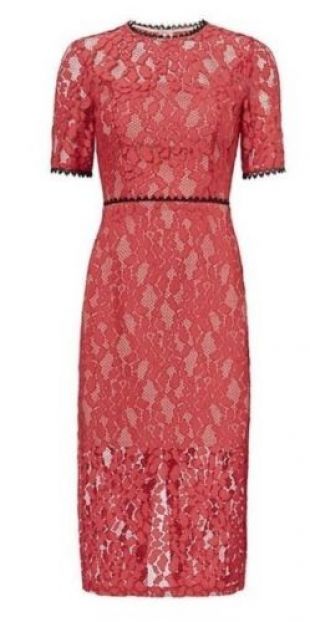 Robe Cocktail Alexis Lace Noir - Taille M (8-10), Neuve Avec étiquettes, Valeur Neiman Marcus $850
