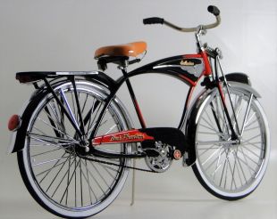 Vintage Bicycle Antique Classic 1950s Bike Cycle Black Trim Metal Midget Model  | eBay