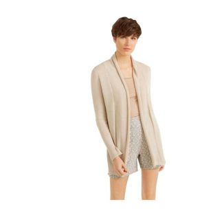Gilet long lin coton