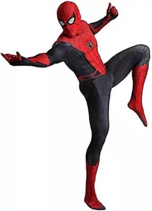 Homecoming Far From Home Cosplay Suit | Premium Lyrca Compression Fabric… (Far From Home, Small)