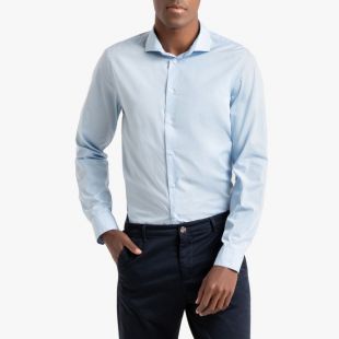 Chemise slim en coton, Charles