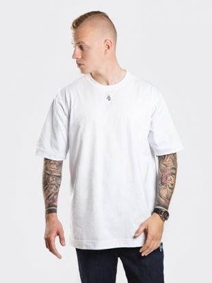 t-shirt baggy TM MIDDLE WHITE