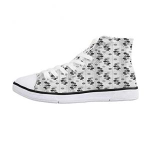 High Top Canvas Shoes