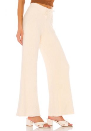 Amber Knit White Pants