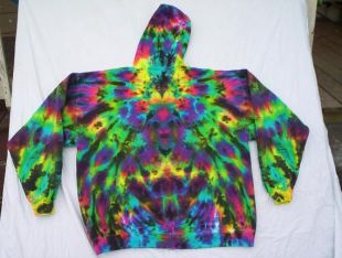 ColorWay Tie Dye Hoodie Choisissez Taille S - 3X