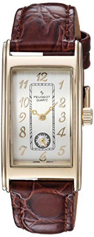 Peugeot 2039G - Reloj de Pulsera Hombre, Color Marrón