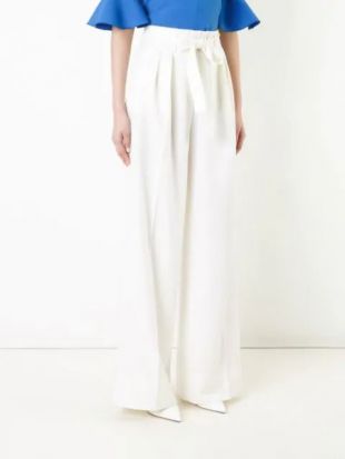Pantalon Ample à Taille Haute