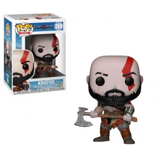 Funko- Figurine Pop Vinyl-Games-God of War-Kratos, 27031