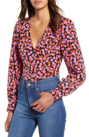 Floral Print Blouse