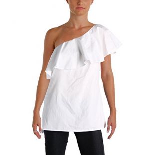 Ruffled One-Shoulder Top