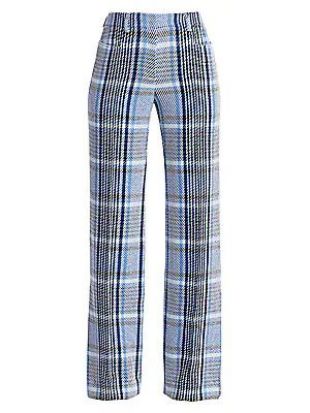 Plaid Tweed Pants