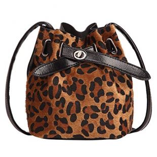 Leopard Print Shoulder Bag