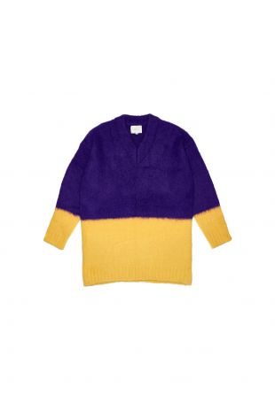 Colour Blocked  Long sweater