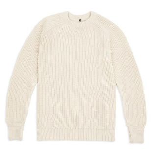 Paul James Knitwear - Mens 100% Cotton Fisherman Rib Knit Jumper