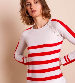 Marinière cachemire femme -- Pop Marinière