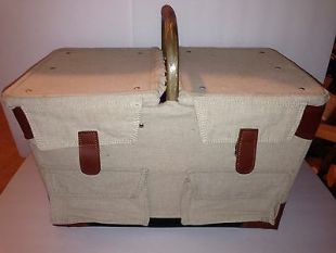 Picnic Time Pioneer Picnic Basket with Deluxe Service for Two