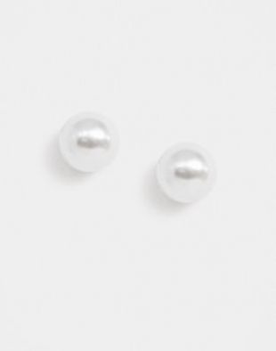 Pieces - Boucles d'oreilles fausses perles | ASOS