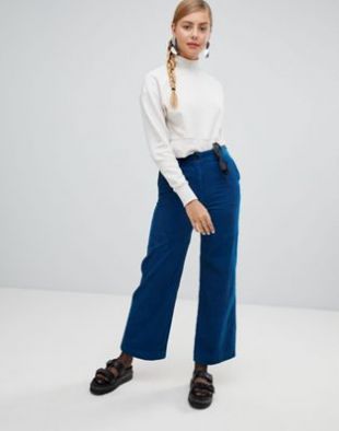 Wide Leg Cord Pants