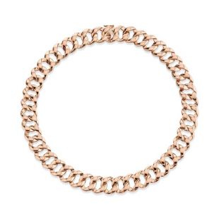 Plain Medium Chain Link Necklace