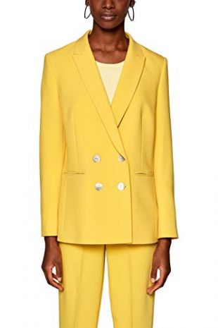 Yellow  Suit Jacket