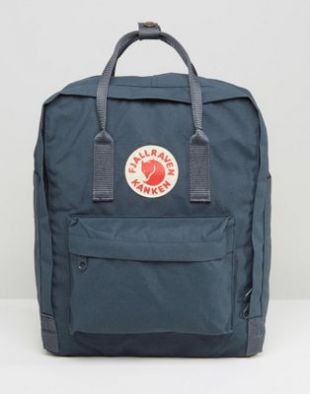 Fjallraven - Kanken - Sac à dos 16 L - Bleu marine | ASOS