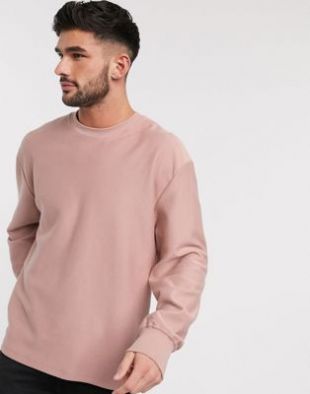 Topman - Sweat - Rose | ASOS