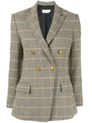 alc - A.L.C. Sedgwick Check Blazer