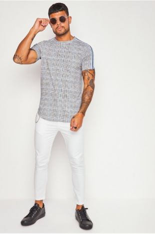 Pantalon à pinces blanc