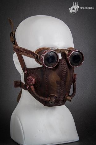 Wastelander lunettes - lunettes de protection en aluminium - foncé lentilles lunettes post-apocalyptique - Mad Max lunettes - Fallout lunettes - Wasteland lunettes de soleil
