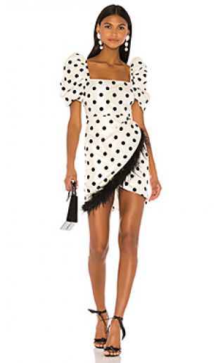 White Polka Dot Dress