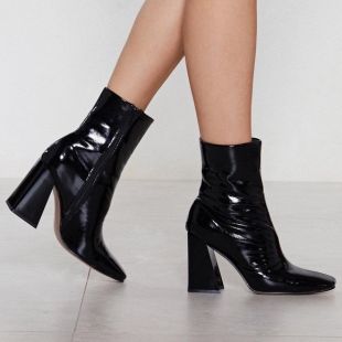 Nasty Gal - Leather Boots