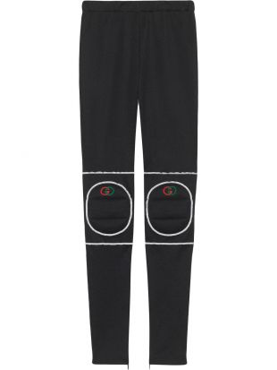 Technical jersey leggings with kneepads