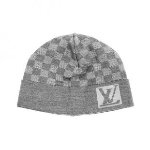 Louis vuitton Grey Petit Damier Beanie of DaBaby on the Instagram