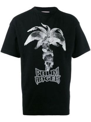 Black Logo Print T-Shirt