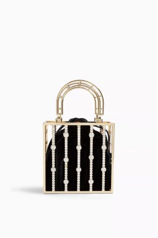 Topshop - Pearl Cage Bag