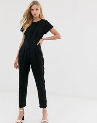 ASOS DESIGN - Pleated Bodice Jumpsuit