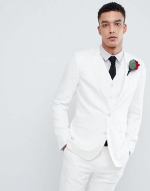 Devil's Advocate - Wedding - Veste de costume slim texturé | ASOS