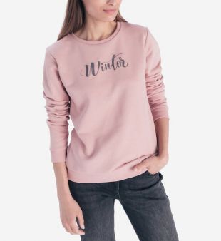 Sweat droit message -