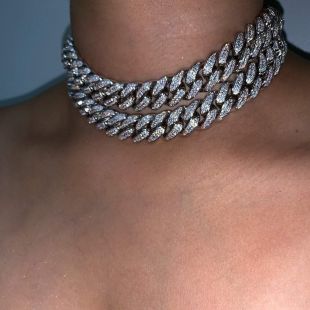 WISH WISH CUBAN LINK II CHOKER