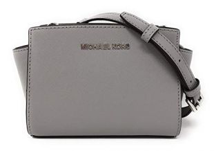 Selma Mini Saffiano Leather Crossbody Bag