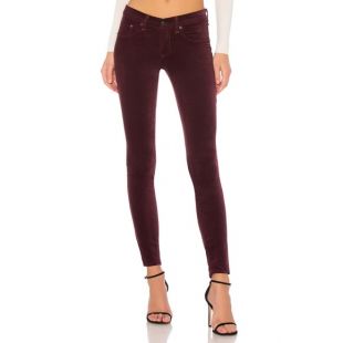 Vel­vet High Rise Pant