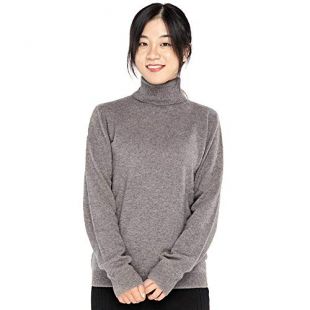 Cash­mere Turtle­neck Sweater