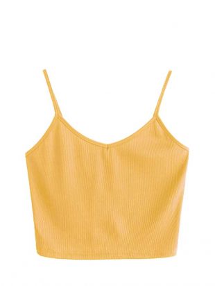 Shein - yellow tank top