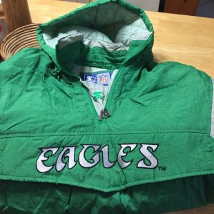 NFL Philadelphia Eagles Starter Jacket in green worn by Barry